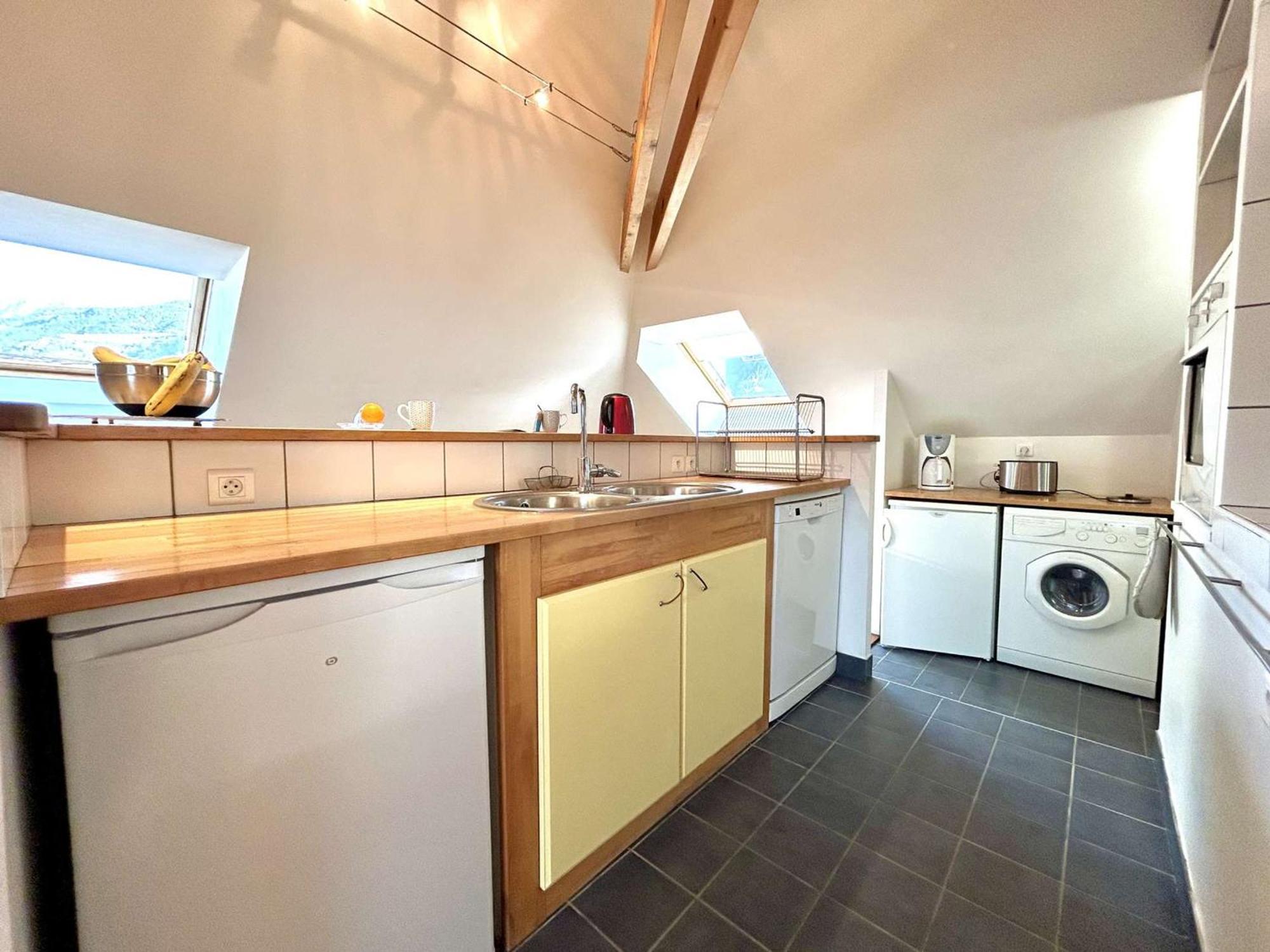 Duplex 70M² 8 Pers. A Briancon, Proche Telecabine, 2 Chambres, Coin Nuit, Parking Prive - Fr-1-330C-1 Luaran gambar